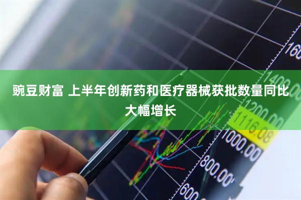 豌豆财富 上半年创新药和医疗器械获批数量同比大幅增长