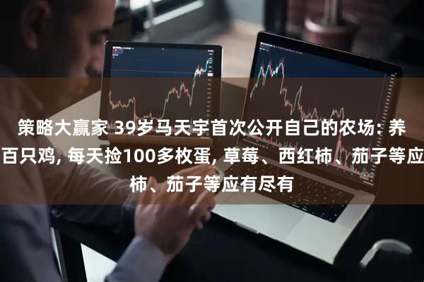 策略大赢家 39岁马天宇首次公开自己的农场: 养了三四百只鸡, 每天捡100多枚蛋, 草莓、西红柿、茄子等应有尽有