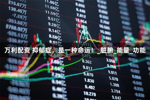 万利配资 抑郁症，是一种命运！_脏腑_能量_功能