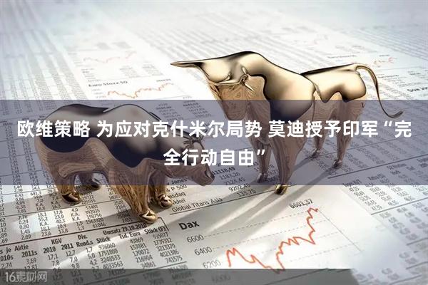 欧维策略 为应对克什米尔局势 莫迪授予印军“完全行动自由”